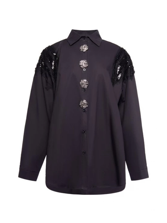 Foto van product usha WHITE LABEL Blouse zwart
