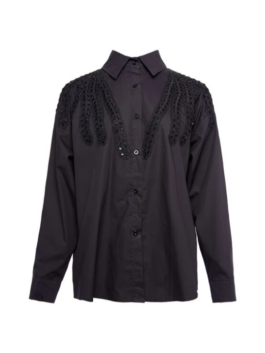 Foto van product usha WHITE LABEL Blouse zwart