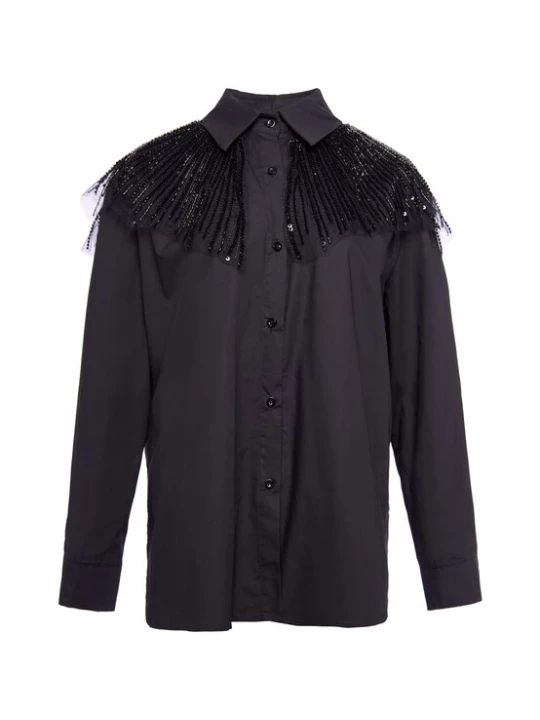 Foto van product usha WHITE LABEL Blouse zwart