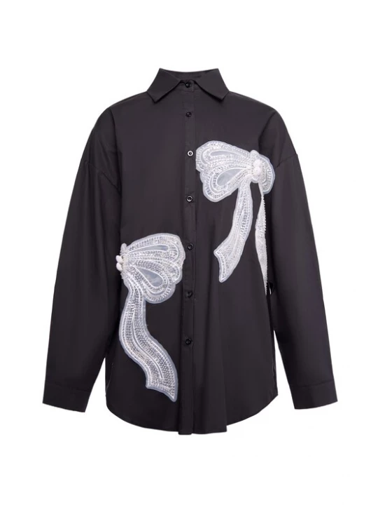 Foto van product usha WHITE LABEL Blouse zwart / wit