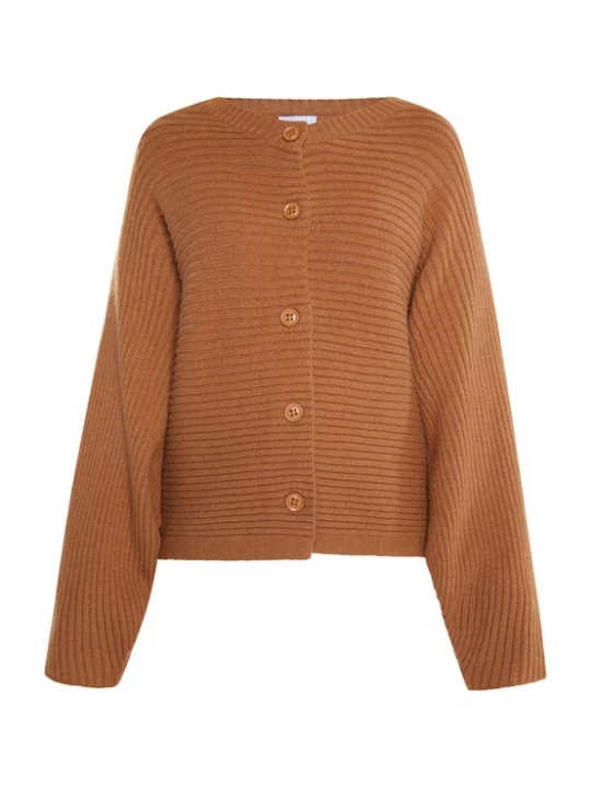 Foto van product usha WHITE LABEL Gebreid vest camel