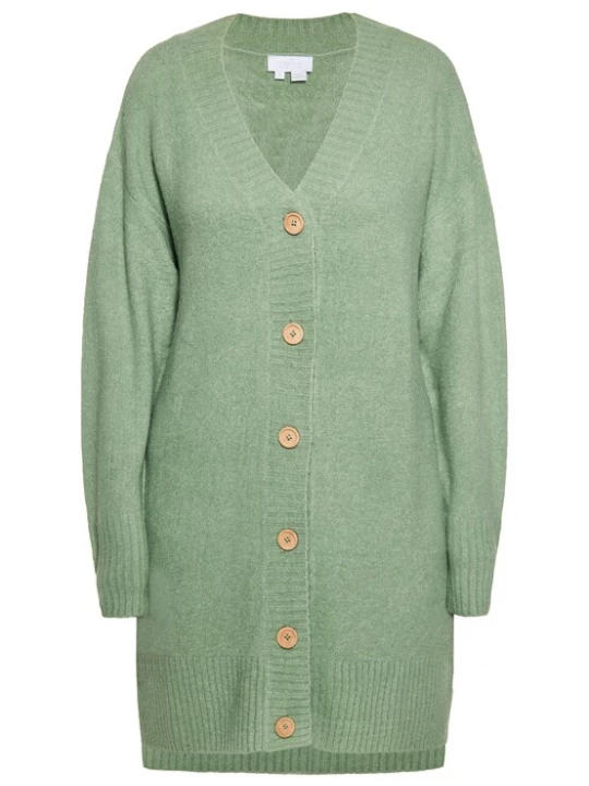 Foto van product usha WHITE LABEL Gebreid vest groen