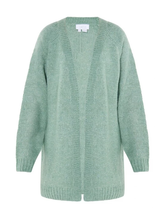 Foto van product usha WHITE LABEL Gebreid vest mintgroen