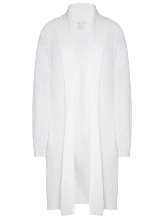 Foto van product usha WHITE LABEL Gebreid vest 'Vanne' wit