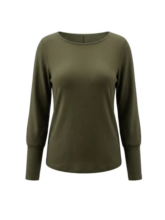 Foto van product usha WHITE LABEL Shirt olijfgroen