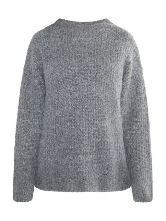 Foto van product usha WHITE LABEL Trui 'Lynnea' grijs gemêleerd