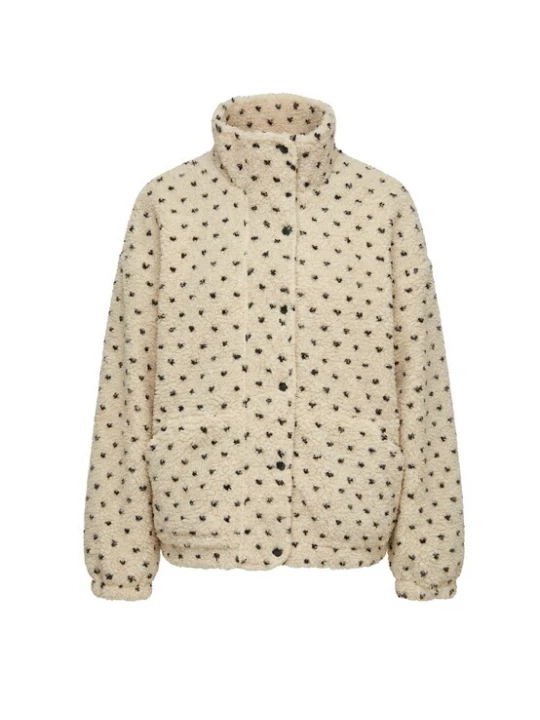 Foto van product usha WHITE LABEL Tussenjas beige / zwart