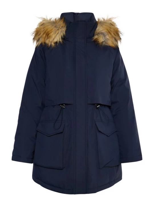 Foto van product Usha Winterparka camel / marine