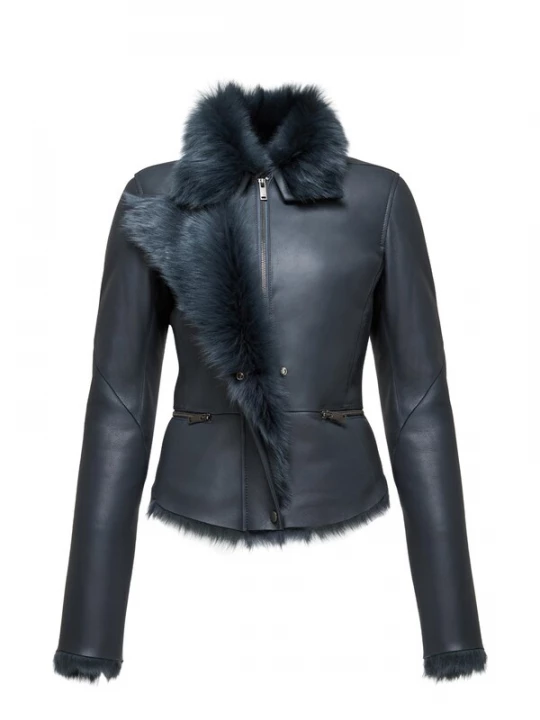 Foto van product V S P Winterjas 'Azul' antraciet