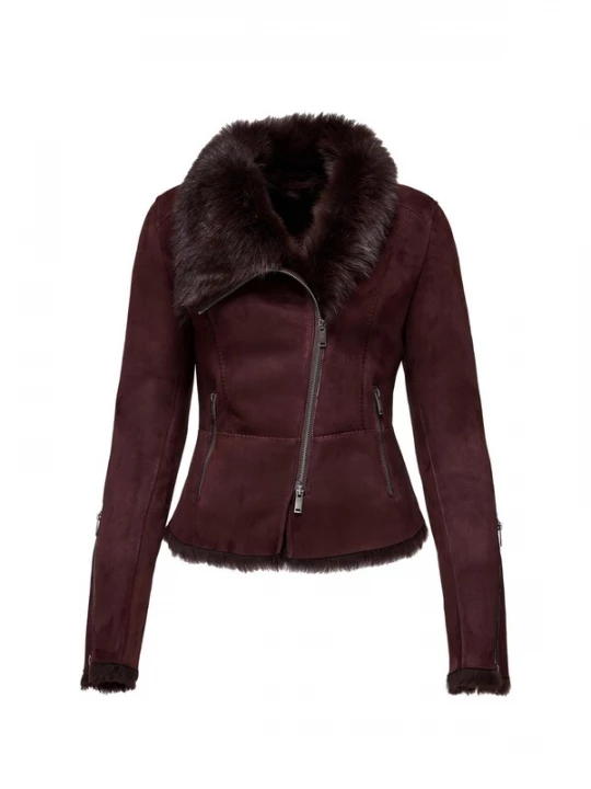 Foto van product V S P Winterjas 'Renata' kersrood