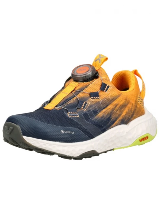 Foto van product Vado Sneakers blauw / neonoranje