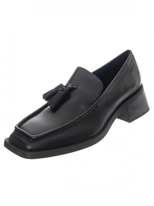 Foto van product Vagabond Mocassins 'W' Blanca Black Cow Leather Shoes' zwart