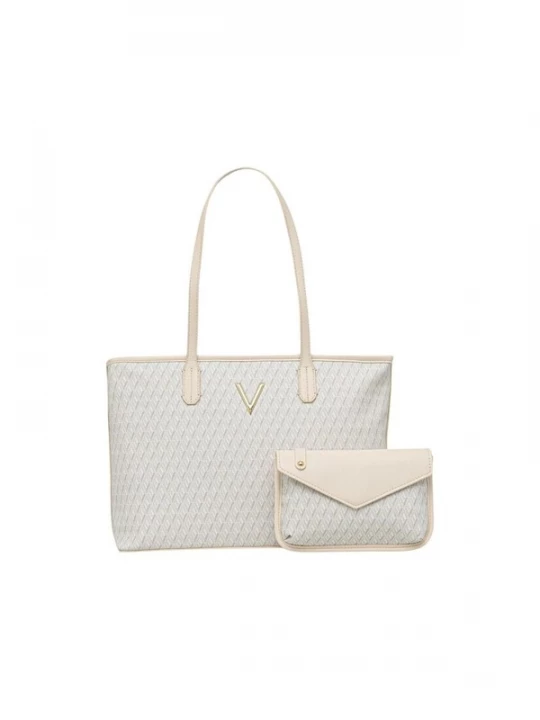 Foto van product VALENTINO Schoudertas 'SHOPPING QUEEN RE VBS9OX01' lichtbeige