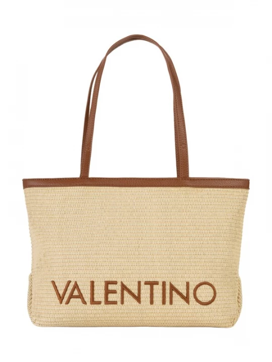 Foto van product VALENTINO Shopper cognac / natuurwit
