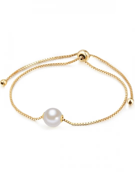 Foto van product Valero Pearls Armband goud / parelwit