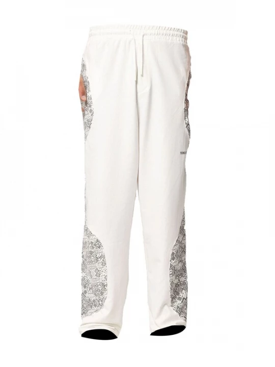 Foto van product VAMOS CLO Broek zwart / offwhite