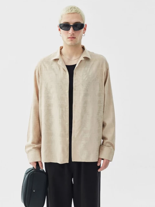 Foto van product VAMOS CLO Overhemd beige
