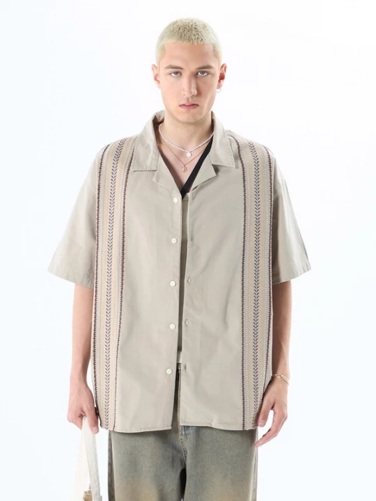 Foto van product VAMOS CLO Overhemd beige