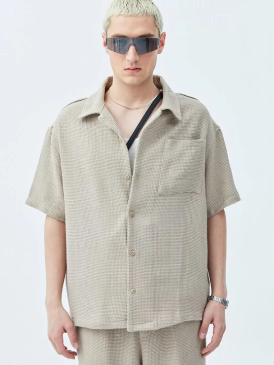 Foto van product VAMOS CLO Overhemd beige