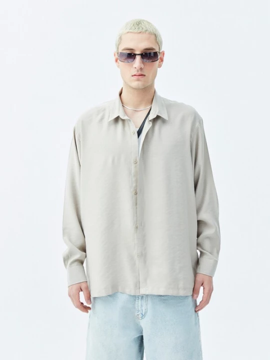 Foto van product VAMOS CLO Overhemd beige
