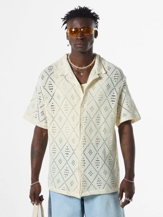 Foto van product VAMOS CLO Overhemd beige