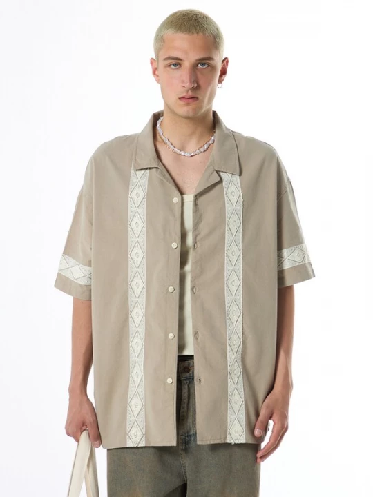 Foto van product VAMOS CLO Overhemd beige / offwhite