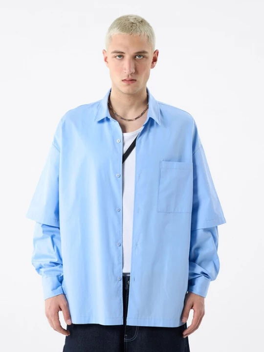 Foto van product VAMOS CLO Overhemd blauw