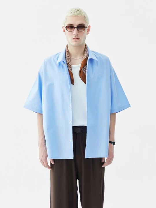 Foto van product VAMOS CLO Overhemd blauw