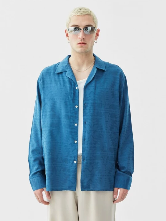 Foto van product VAMOS CLO Overhemd indigo