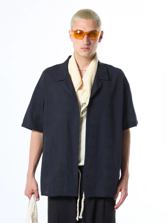 Foto van product VAMOS CLO Overhemd navy