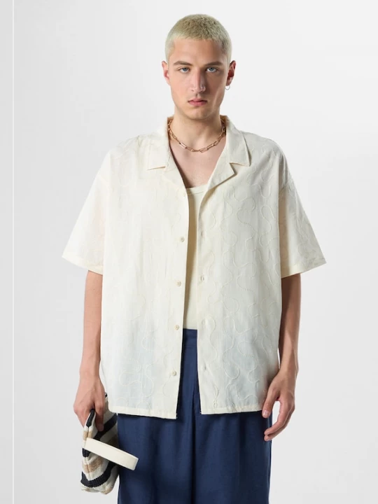 Foto van product VAMOS CLO Overhemd offwhite