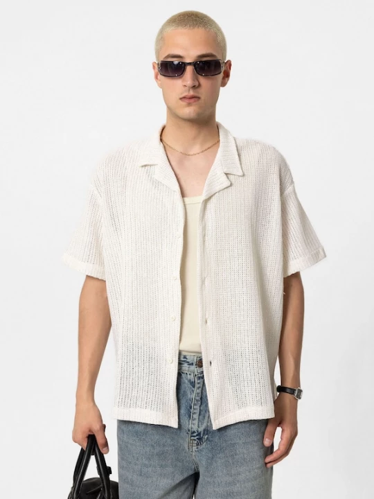 Foto van product VAMOS CLO Overhemd offwhite