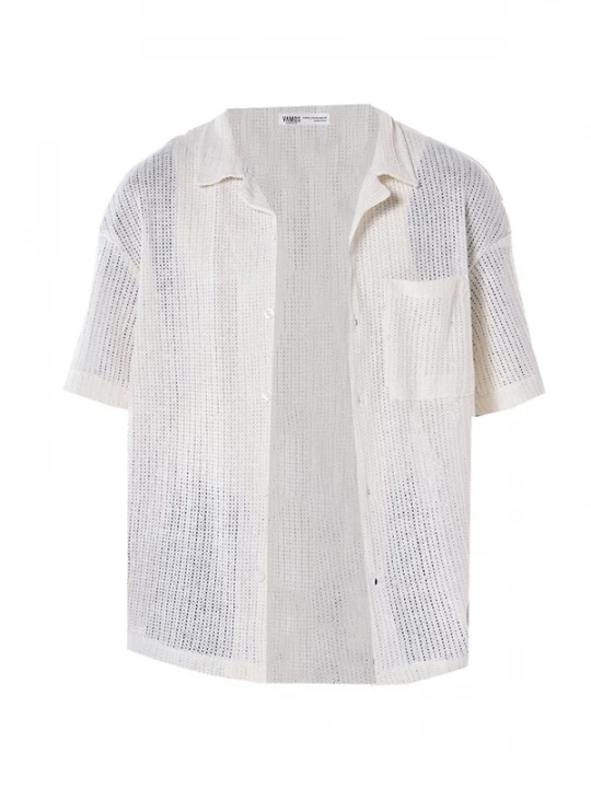 Foto van product VAMOS CLO Overhemd offwhite