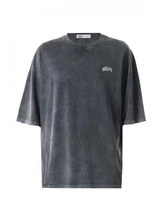 Foto van product VAMOS CLO Shirt antraciet / wit