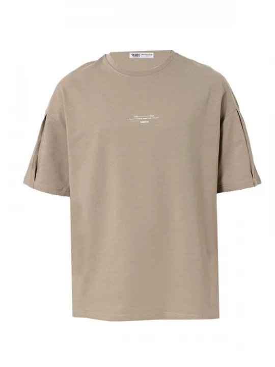 Foto van product VAMOS CLO Shirt beige / wit