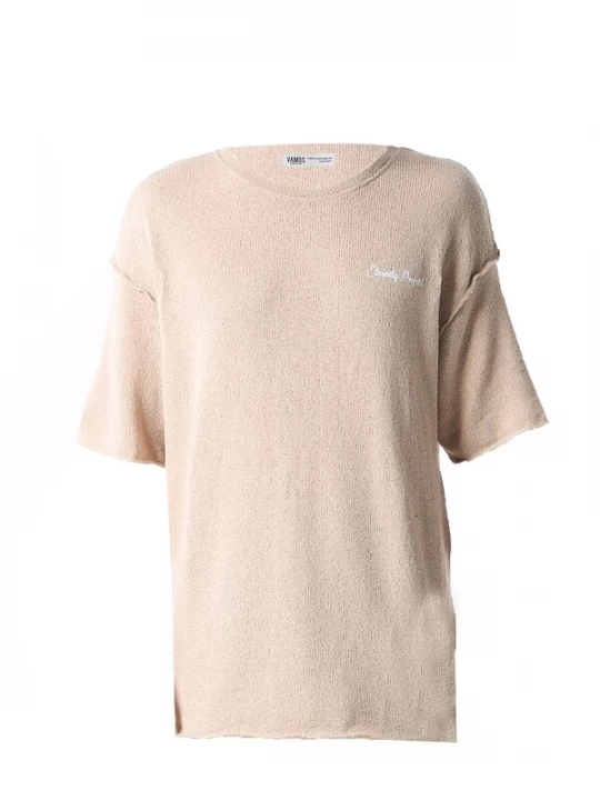 Foto van product VAMOS CLO Shirt beige / wit