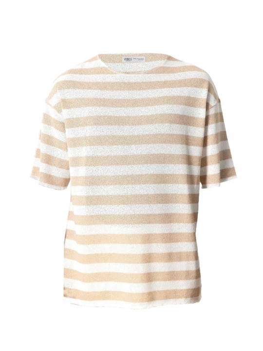 Foto van product VAMOS CLO Shirt beige / wit