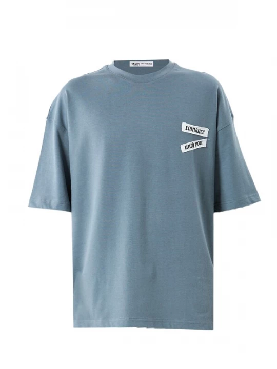Foto van product VAMOS CLO Shirt blauw / gemengde kleuren / wit