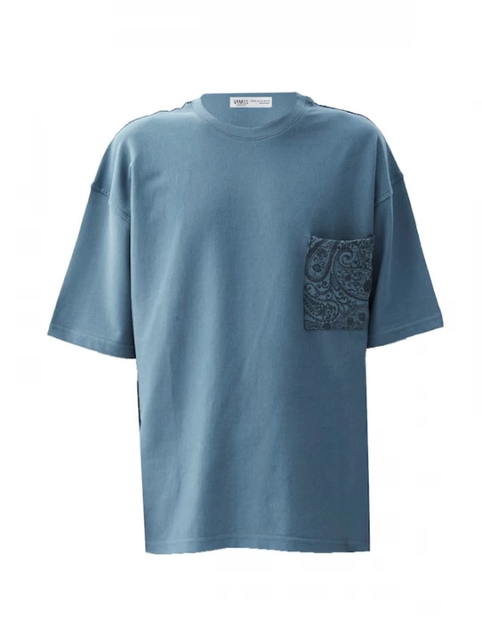 Foto van product VAMOS CLO Shirt blauw / grijs