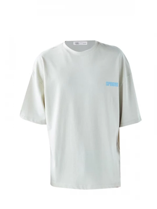 Foto van product VAMOS CLO Shirt blauw / stone grey / zwart