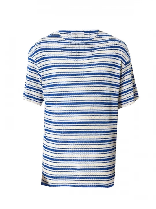 Foto van product VAMOS CLO Shirt blauw / wit