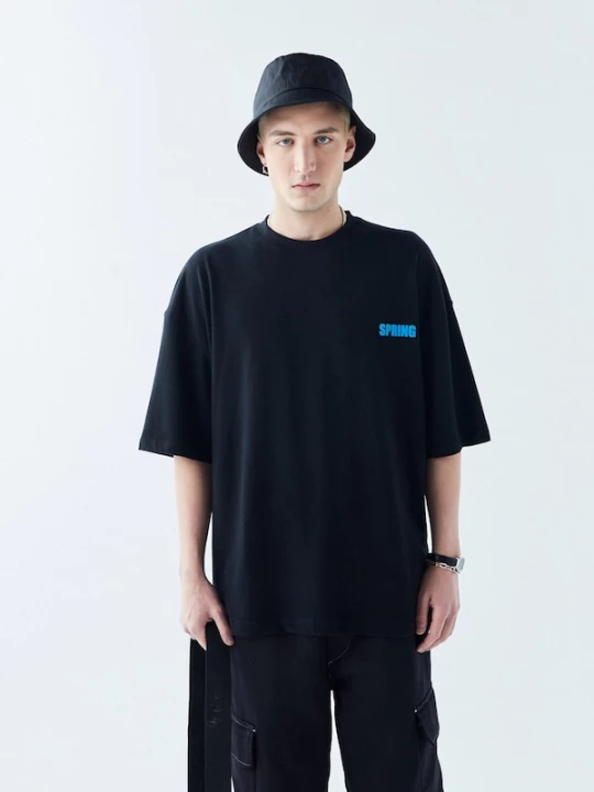 Foto van product VAMOS CLO Shirt blauw / zwart / wit