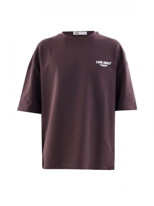Foto van product VAMOS CLO Shirt bruin / wit