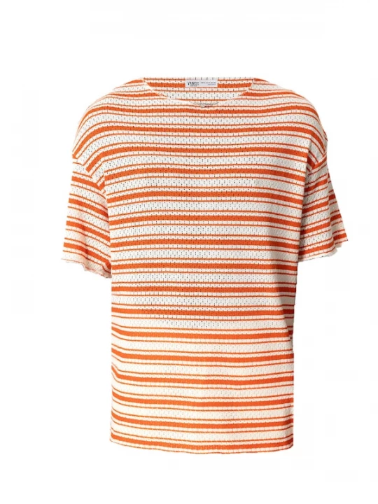 Foto van product VAMOS CLO Shirt 'Colorado Springs' oranje / wit