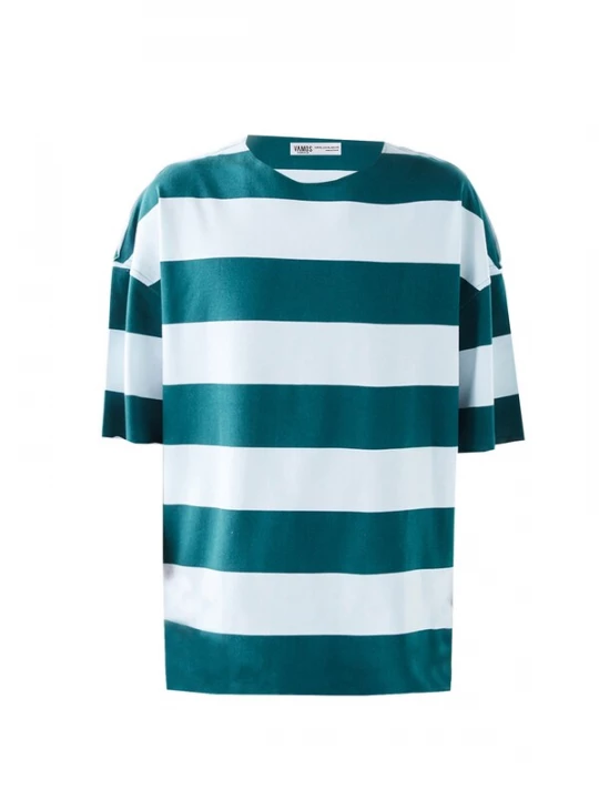 Foto van product VAMOS CLO Shirt donkergroen / wit