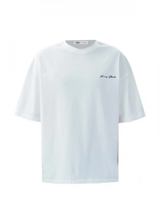 Foto van product VAMOS CLO Shirt ecru / blauw / zwart