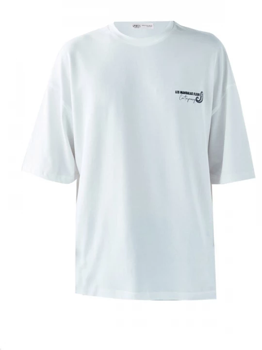 Foto van product VAMOS CLO Shirt ecru / zwart