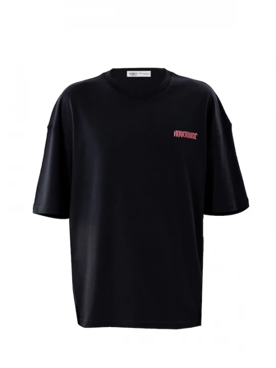 Foto van product VAMOS CLO Shirt grijs / pink / zwart