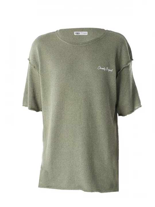 Foto van product VAMOS CLO Shirt kaki / wit