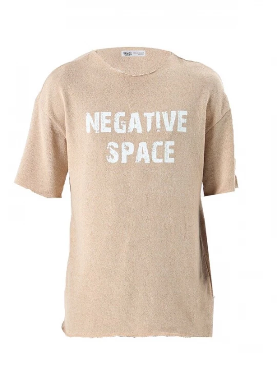 Foto van product VAMOS CLO Shirt lichtbeige / wit